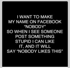 Funny Facebook Quote