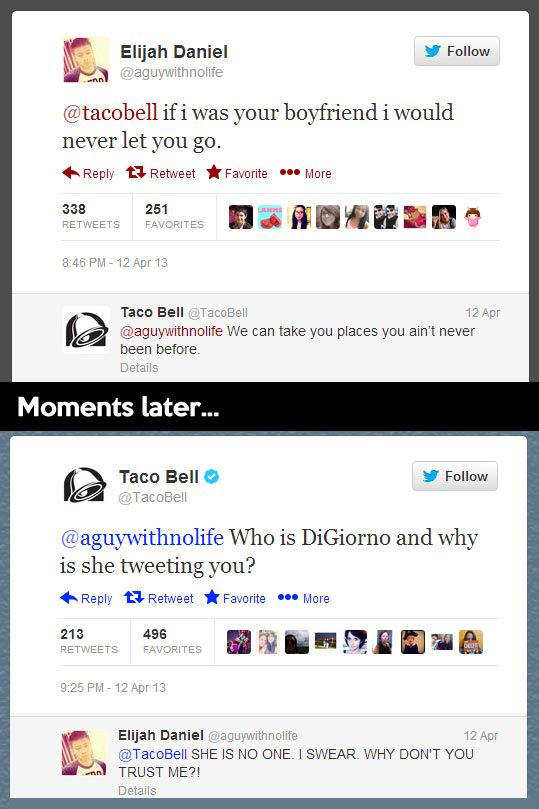 Taco Bell Twitter Humour