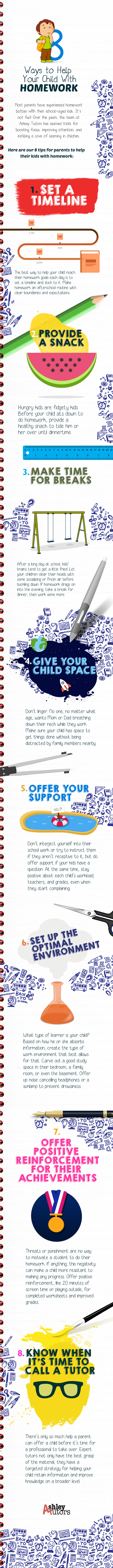 Tips On How To Help Your Child With Homework