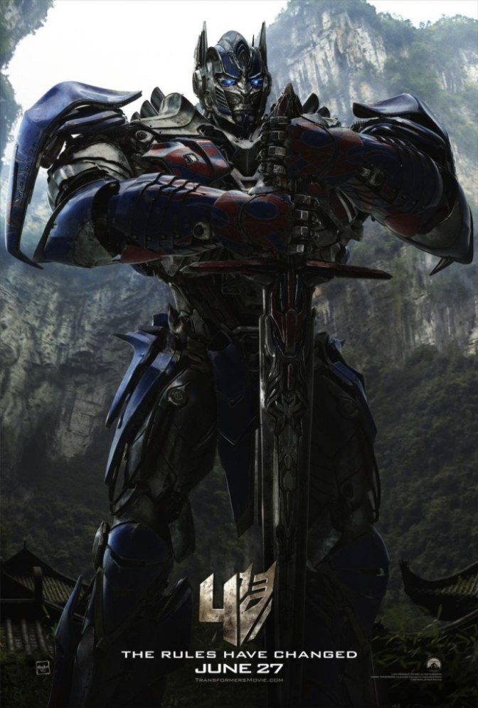 Transformers 4 Optimus Prime posters