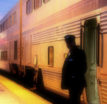 The mystery and the romance of the rails.