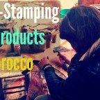 Hand-Stamping Our Products in Morocco
