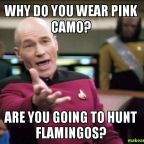 Morning Funny – Pink Camo