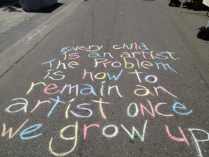 Photo Credit: Chalkthoughts.com; Marc Quirion, Katchener, Ontario