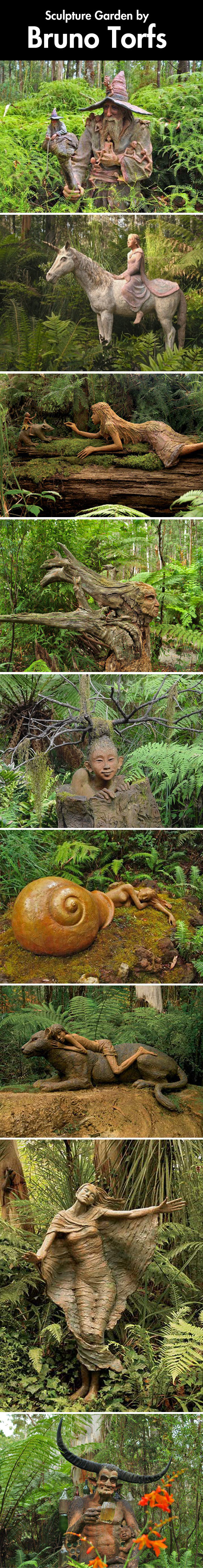 Sculpture Garden By Bruno Torfs