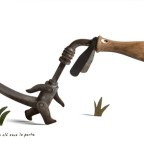 Amusing Characters “Hiding” In Daily Objects by Ponkip