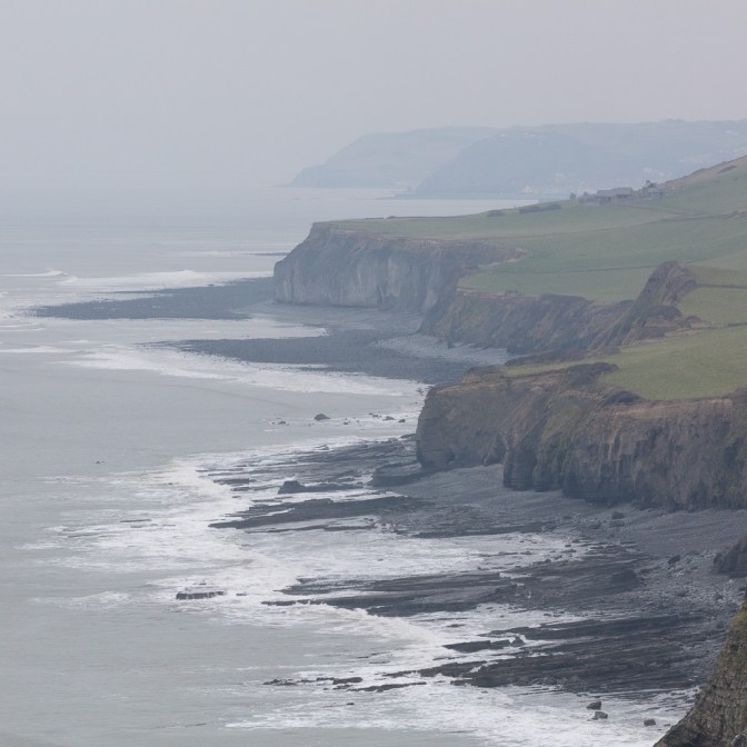 Approach to Aberystwyth, Ceredigion.