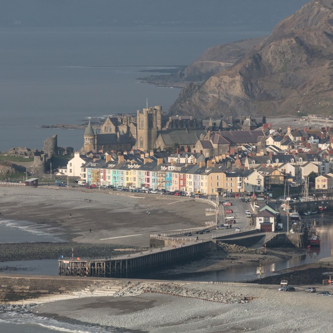 Aberystwyth &amp; Constitution Hill, Ceredigion.