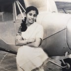 My mum, the pilot