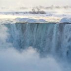 Niagara Falls goes Icy, Canada.