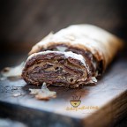 Chocolate and peanut butter Baklava