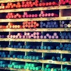 A riot of color