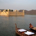 Jal  Mahal, (Water Palace), Man Sagar Lake.