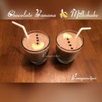 Chocolate 🍫 Banana 🍌 Milkshake 👌 | Cold Beverage | Summer 🌞Treat