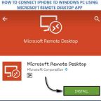 How to Connect iPhone to Windows PC Using Microsoft Remote Desktop App