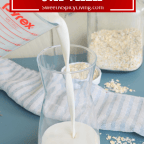 [VIDEO] 2 Ingredients Homemade Oat Milk