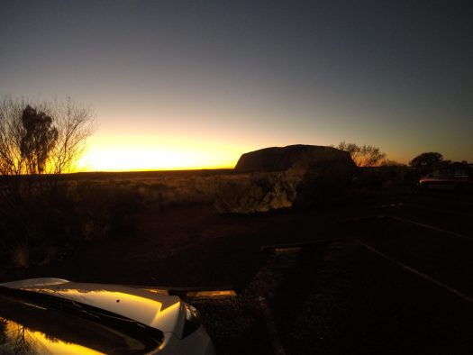 Sunrise at Uluru