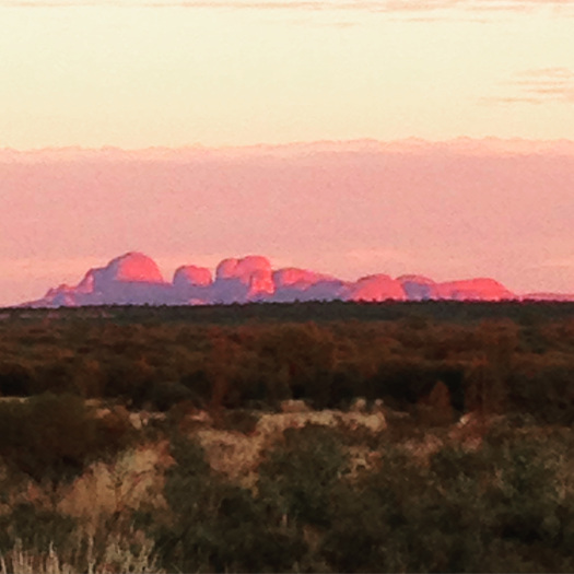 Kata Tjuta (The Olgas) at sunrise