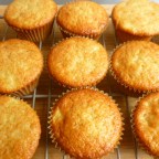 Apples, Cherries, Lime and Honey Cupcakes