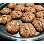 3| Cooking| Whole Wheat Eggless Chocolate Cookies Recipe