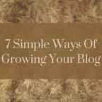 7 Simple Ways Of Growing Your Blog