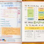 Daily Routine Page Ideas for Your Bullet Journal