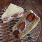 Japanese Strawberry Sando recipe!  A deliciously easy strawberry and cream sandwich!