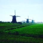 Silent Sunday: Windmills, Old and New