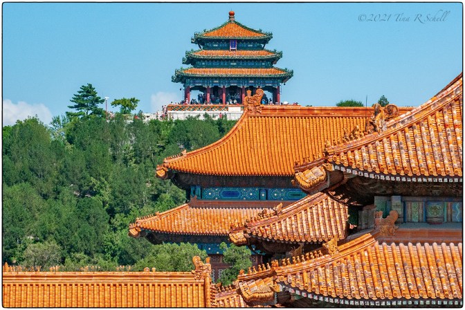 beijing, rooftops, China