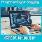 Programming Vs Blogging; Which Is Better?