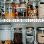 How to Get Organized on a Budget