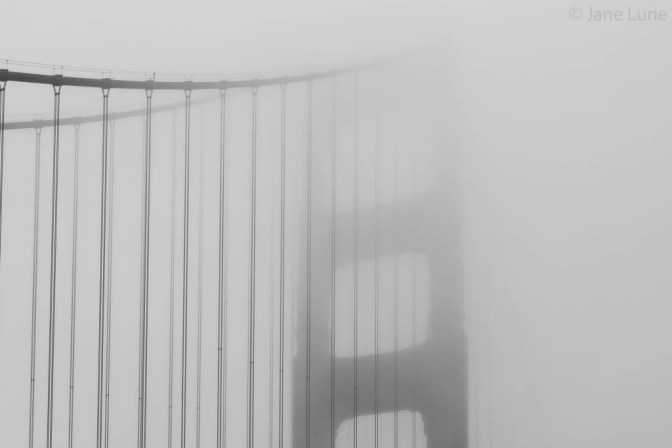 San Francisco, Golden Gate Bridge, Photography, Fog, Fujifilm X-T2, Black and White,