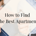 How to Find the Best Apartment